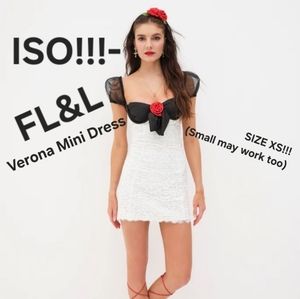ISO!!!- For Love & Lemons Verona Mini Dress, Size XS or S